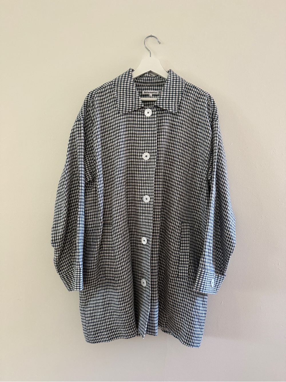 Reformation linen jacket